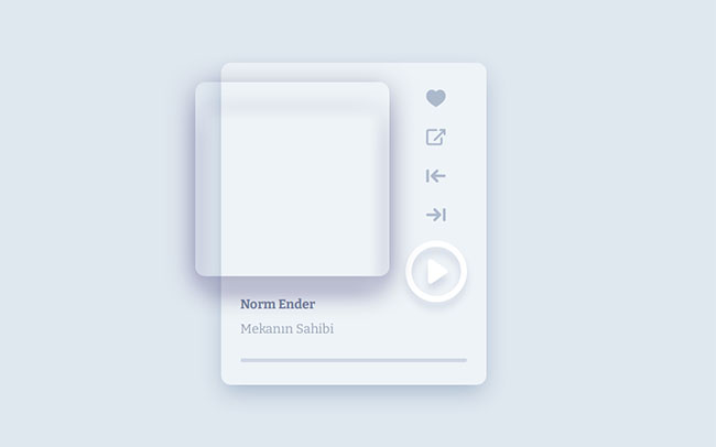 HTML5迷你音樂播放器網(wǎng)頁特效