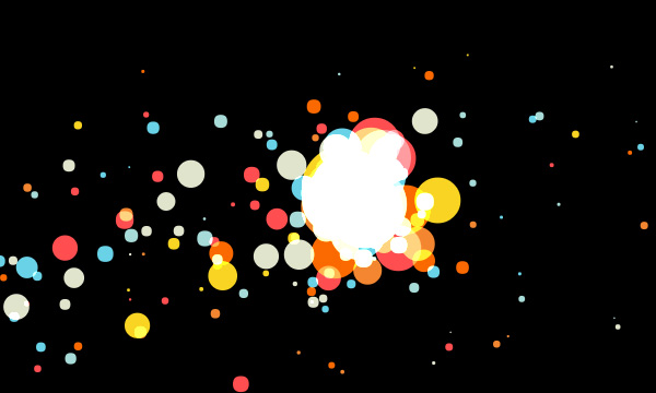 JS+html5實(shí)現(xiàn)跟隨鼠標(biāo)移動(dòng)而散開的粒子效果